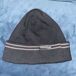 Mens Sean John black beanie hat